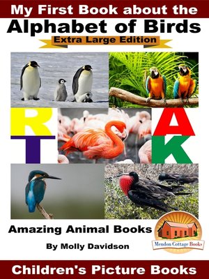cover image of My First Book about the Alphabet of Birds